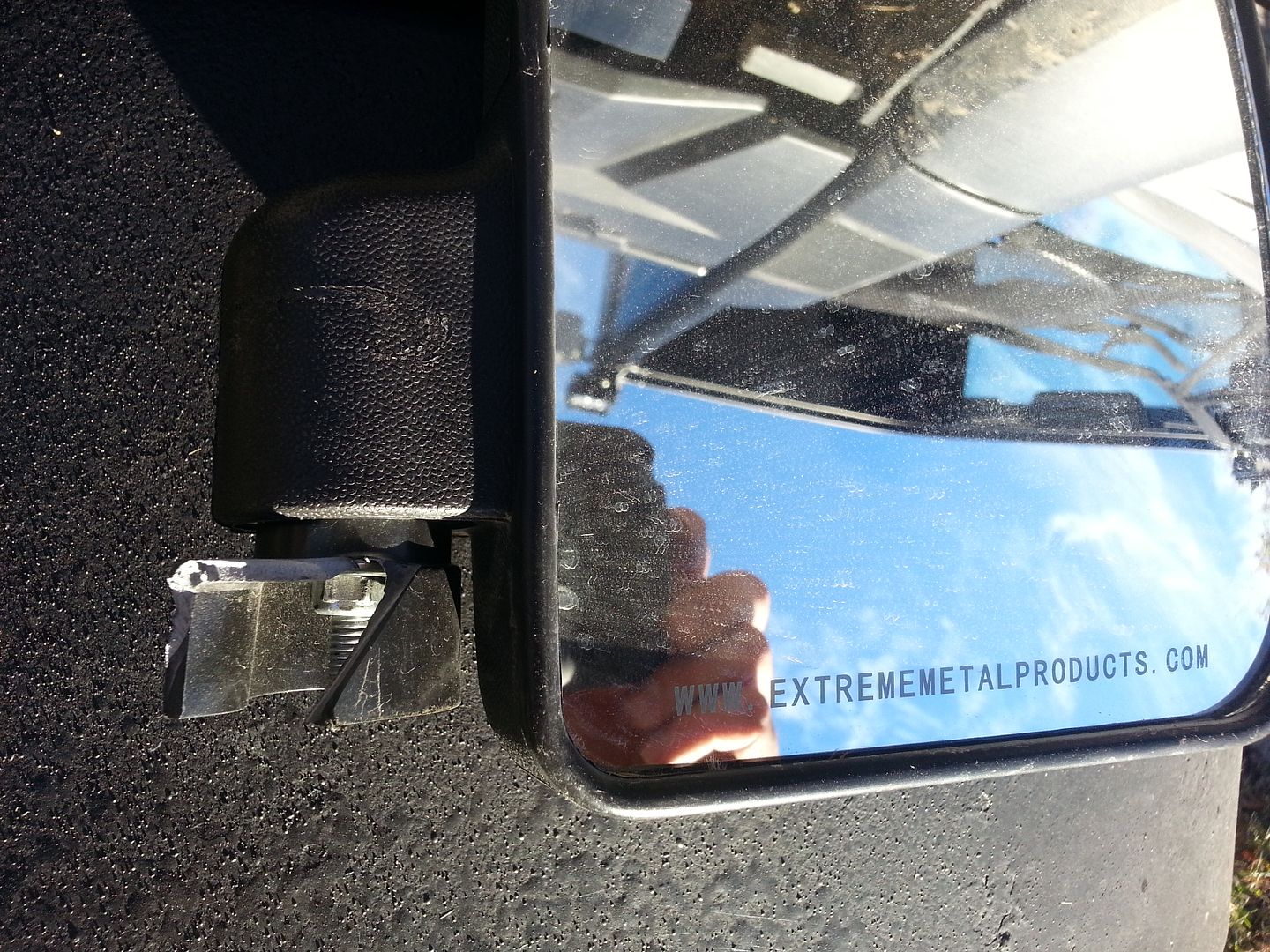 EMP side mirrors.....junk! PRC Polaris Ranger Club